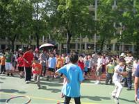 100學年度二年級拍球比賽