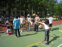 100學年度二年級拍球比賽