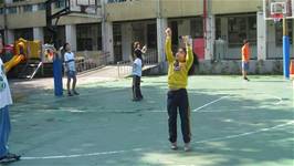 100學年度三年級投籃比賽