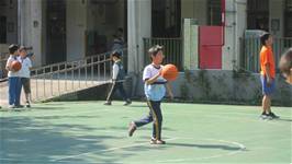 100學年度三年級投籃比賽