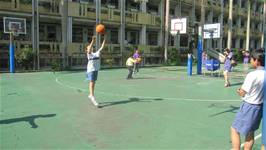 100學年度三年級投籃比賽