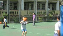 100學年度三年級投籃比賽