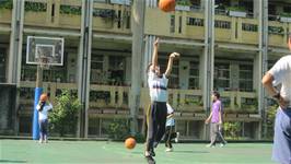 100學年度三年級投籃比賽