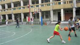 100學年度三年級投籃比賽