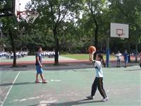 100學年度三年級投籃比賽