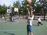 100學年度三年級投籃比賽