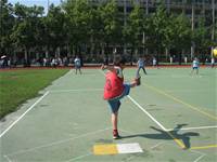 100學年度四年級足壘球比賽