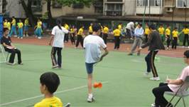 扯鈴與跳繩隊榮獲100學年度北市教育盃民俗體育比賽乙類團體組特優