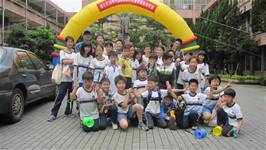 扯鈴與跳繩隊榮獲100學年度北市教育盃民俗體育比賽乙類團體組特優