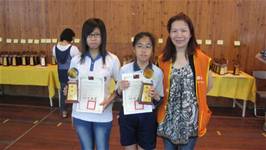 扯鈴與跳繩隊榮獲100學年度北市教育盃民俗體育比賽乙類團體組特優