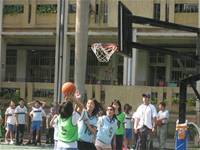 100學年度六年級籃球比賽