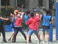 100學年度六年級籃球比賽