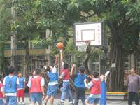 100學年度六年級籃球比賽
