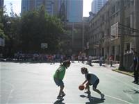 100學年度六年級籃球比賽