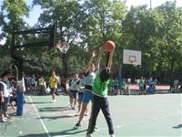 100學年度六年級籃球比賽