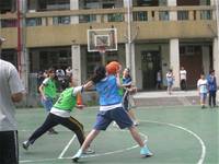 100學年度六年級籃球比賽