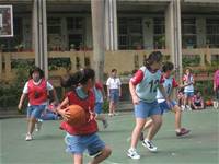 100學年度六年級籃球比賽