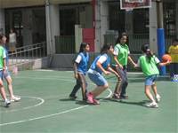 100學年度六年級籃球比賽