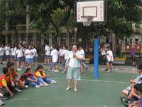 100學年度六年級籃球比賽