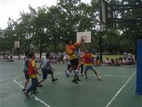 100學年度六年級籃球比賽