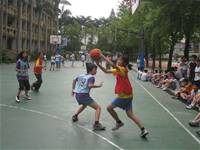 100學年度六年級籃球比賽