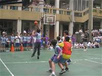 100學年度六年級籃球比賽