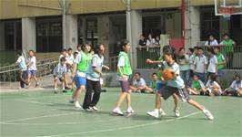 100學年度六年級籃球比賽