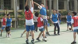 100學年度六年級籃球比賽