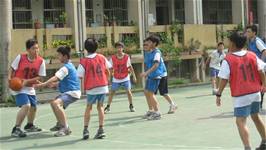 100學年度六年級籃球比賽