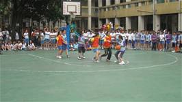 100學年度六年級籃球比賽