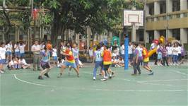 100學年度六年級籃球比賽