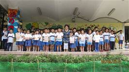 建安國小100學年度孝親楷模頒獎