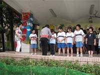 100學年度下學期劉曉山老師扶助金捐贈儀式