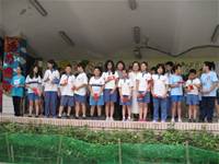 100學年度下學期劉曉山老師扶助金捐贈儀式