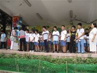 100學年度下學期劉曉山老師扶助金捐贈儀式