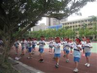 100學年度建安國小五年級班際健康操比賽 