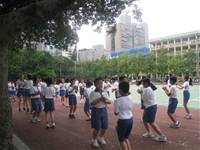 100學年度建安國小五年級班際健康操比賽 