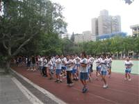 100學年度建安國小五年級班際健康操比賽 