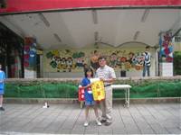 100學年度建安國小五年級班際健康操比賽 