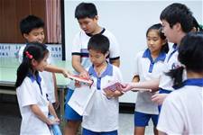 101建安國小學年度美術班迎新活動