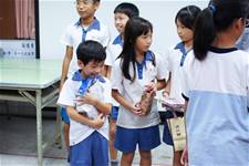 101建安國小學年度美術班迎新活動