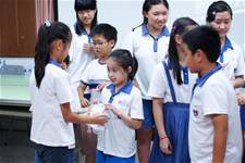 101建安國小學年度美術班迎新活動