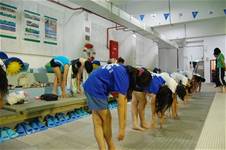 101年度大安區群組游泳大隊接力