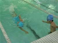 101年度大安區群組游泳大隊接力