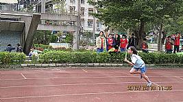 101學年度體育表演會5.6年級大隊接力及3-6年及個人競賽