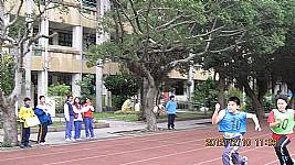 101學年度體育表演會5.6年級大隊接力及3-6年及個人競賽