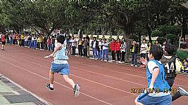 101學年度體育表演會5.6年級大隊接力及3-6年及個人競賽