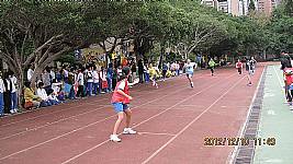 101學年度體育表演會5.6年級大隊接力及3-6年及個人競賽