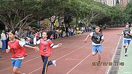 101學年度體育表演會5.6年級大隊接力及3-6年及個人競賽