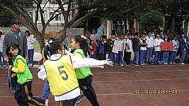 101學年度體育表演會5.6年級大隊接力及3-6年及個人競賽